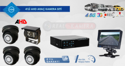 4'lü  AHD Araç Kamera Sistemi