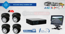 4'lü  AHD Araç Kamera Sistemi