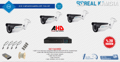 4 KAMERALI 2 MP  AHD KAMERA SETİ 